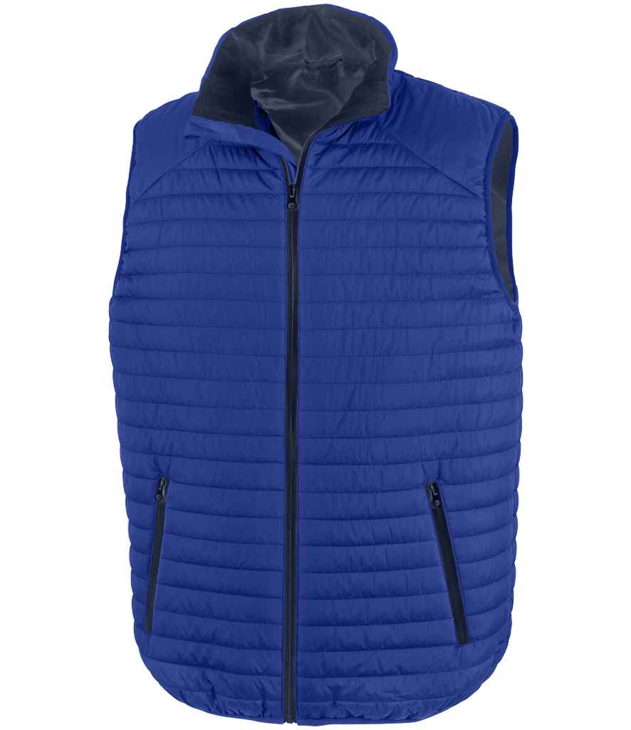 Result Recycled Thermoquilt Gilet - Royal Blue/Navy