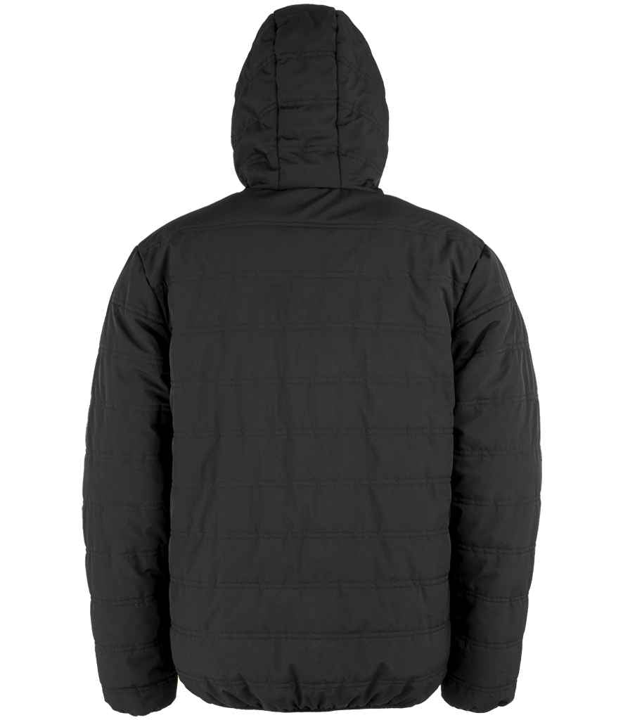 Result Recycled Compass Padded Winter Jacket - Black/Black