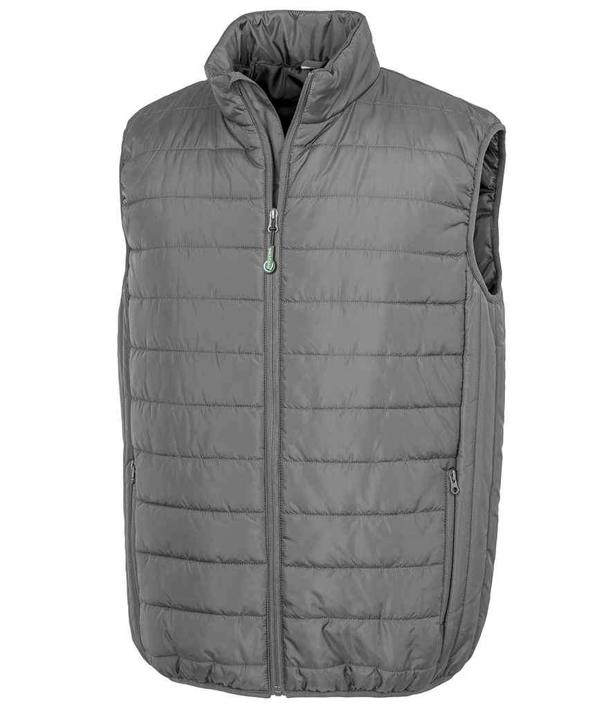 Result Recycled Promo Padded Bodywarmer - Grey