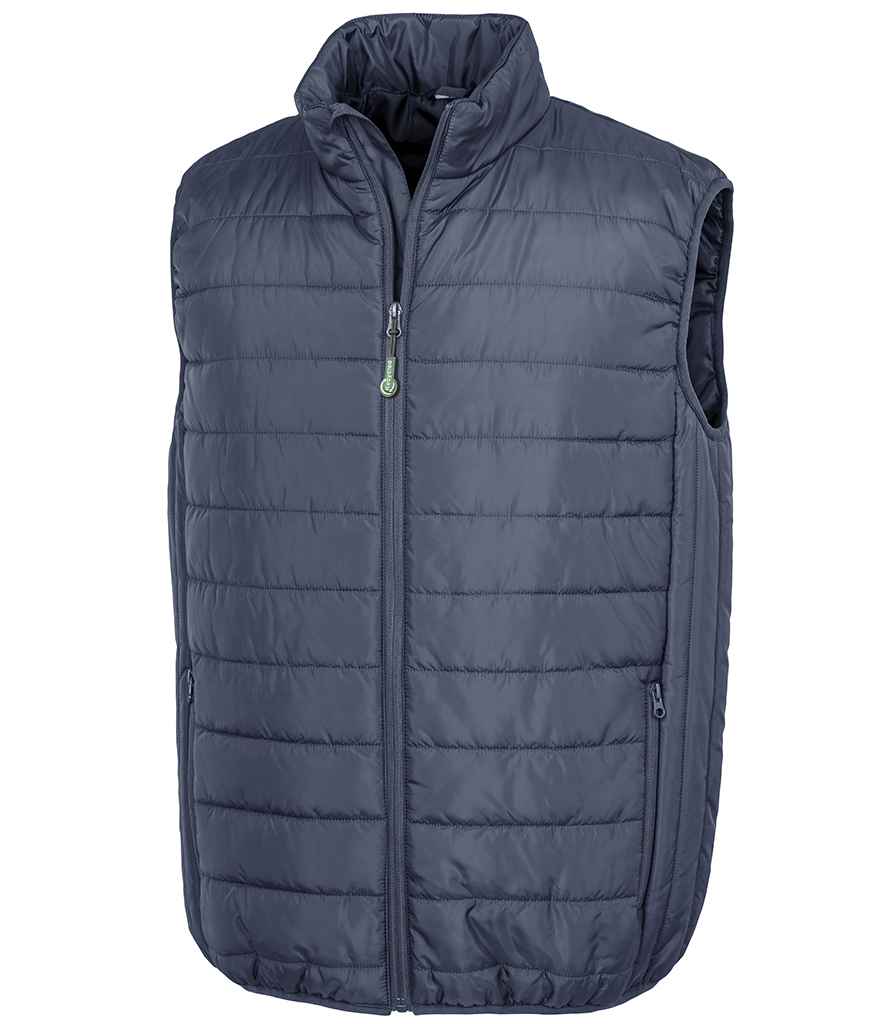 Result Recycled Promo Padded Bodywarmer - Navy