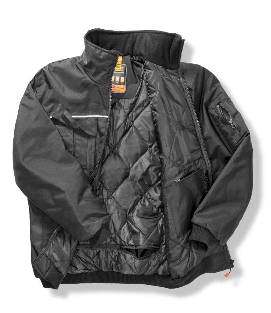 Result Work-Guard Sabre Pilot Jacket - Black