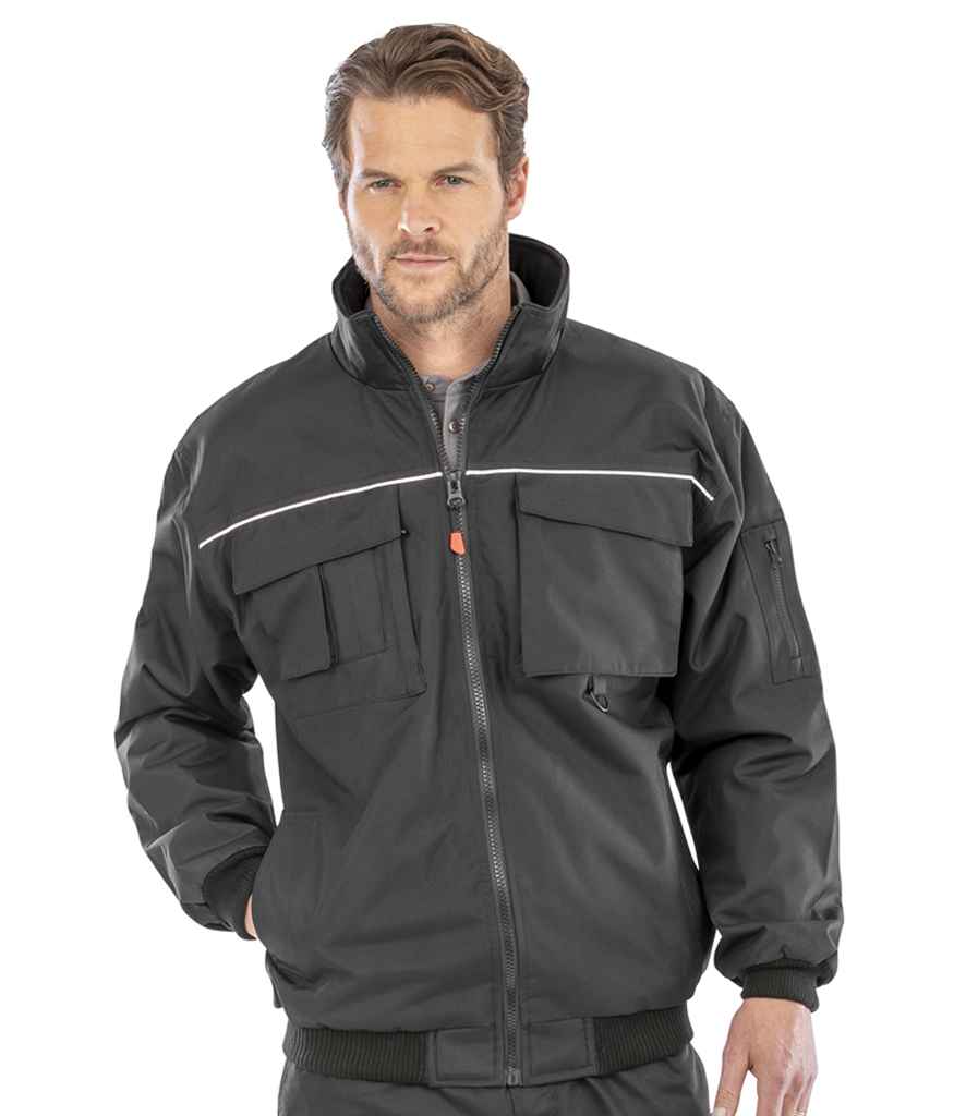 Result Work-Guard Sabre Pilot Jacket - Black