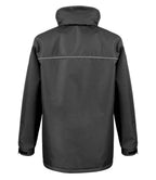 Result Work-Guard Sabre Long Coat - Black