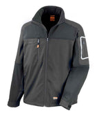Result Work-Guard Sabre Soft Shell Jacket - Black