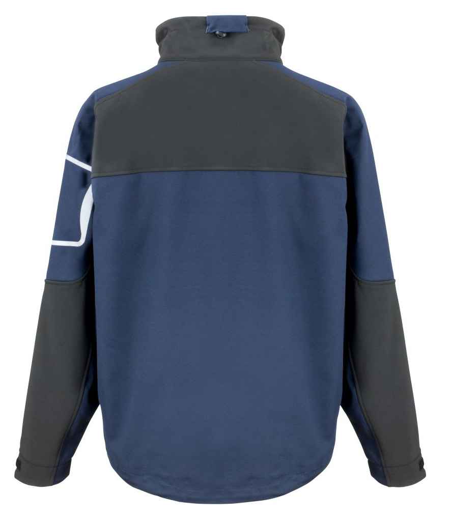 Result Work-Guard Sabre Soft Shell Jacket - Navy