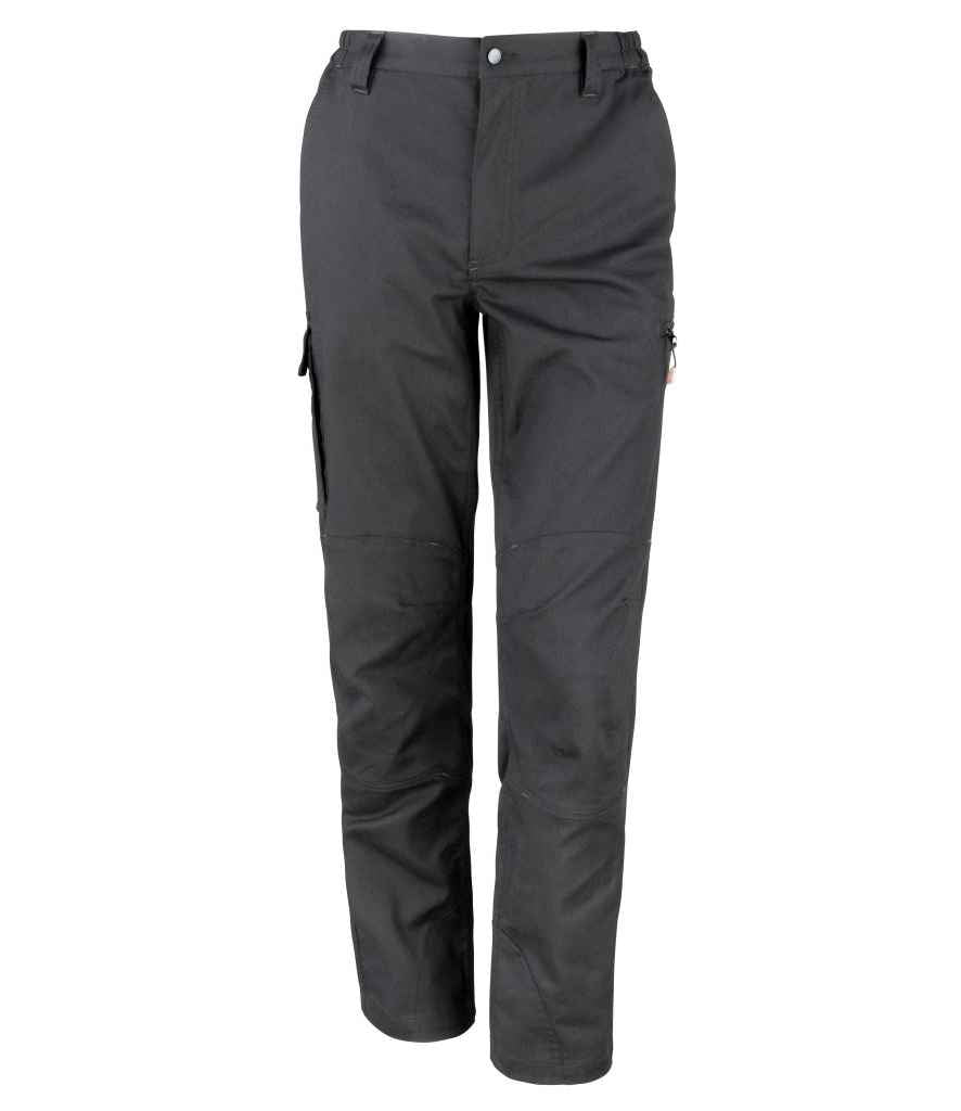 Result Work-Guard Stretch Trousers - Black