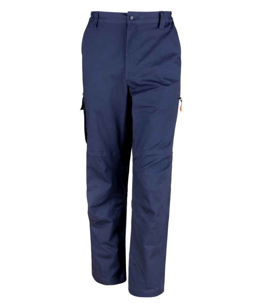 Result Work-Guard Stretch Trousers - Navy