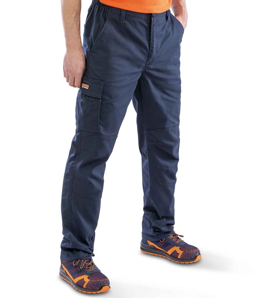 Result Work-Guard Stretch Trousers - Navy