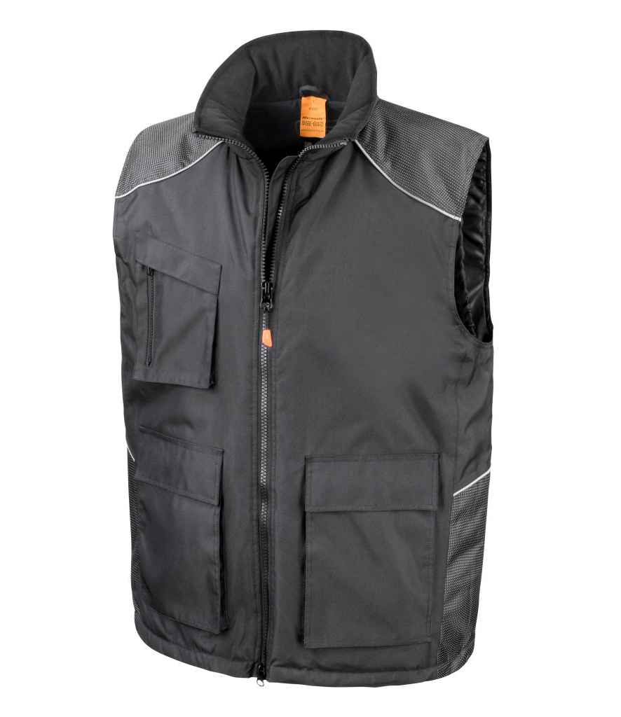 Result Work-Guard Vostex Bodywarmer - Black