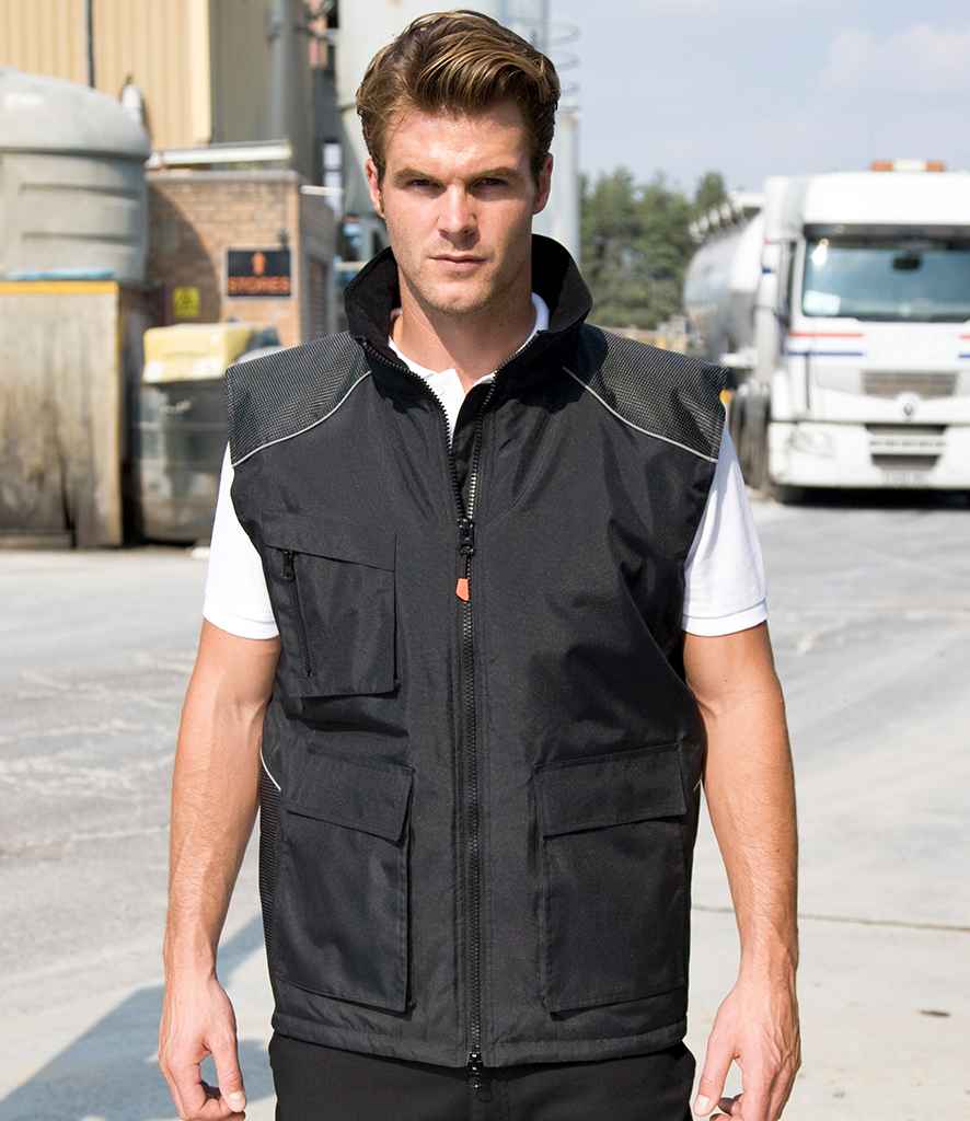 Result Work-Guard Vostex Bodywarmer - Black