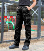 Result Work-Guard Ladies Action Trousers - Black