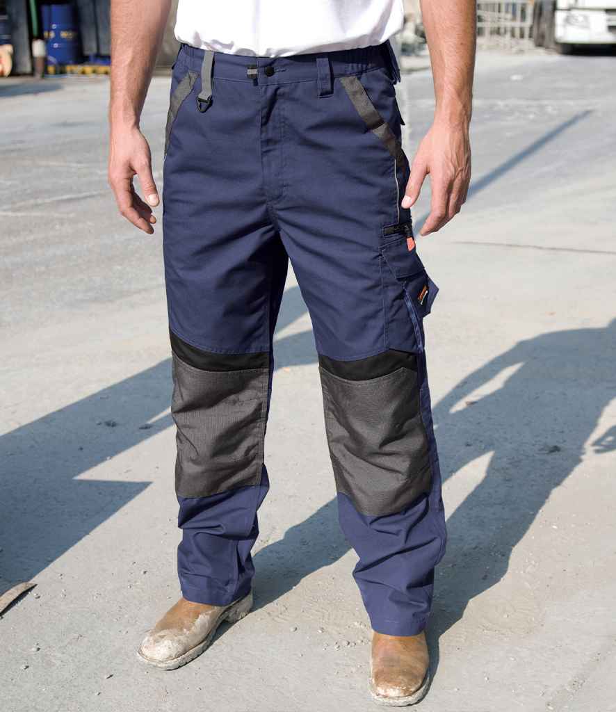 Result Work-Guard Technical Trousers - Navy/Black