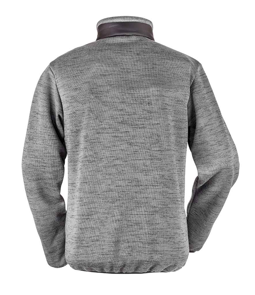 Result Work-Guard Elevator Jacket - Black/Grey Marl