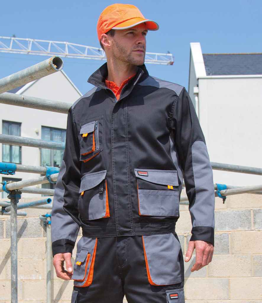 Result Work-Guard Lite Jacket - Black/Grey