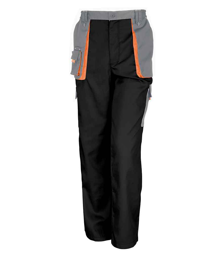 Result Work-Guard Lite Trousers - Black/Grey