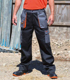 Result Work-Guard Lite Trousers - Black/Grey