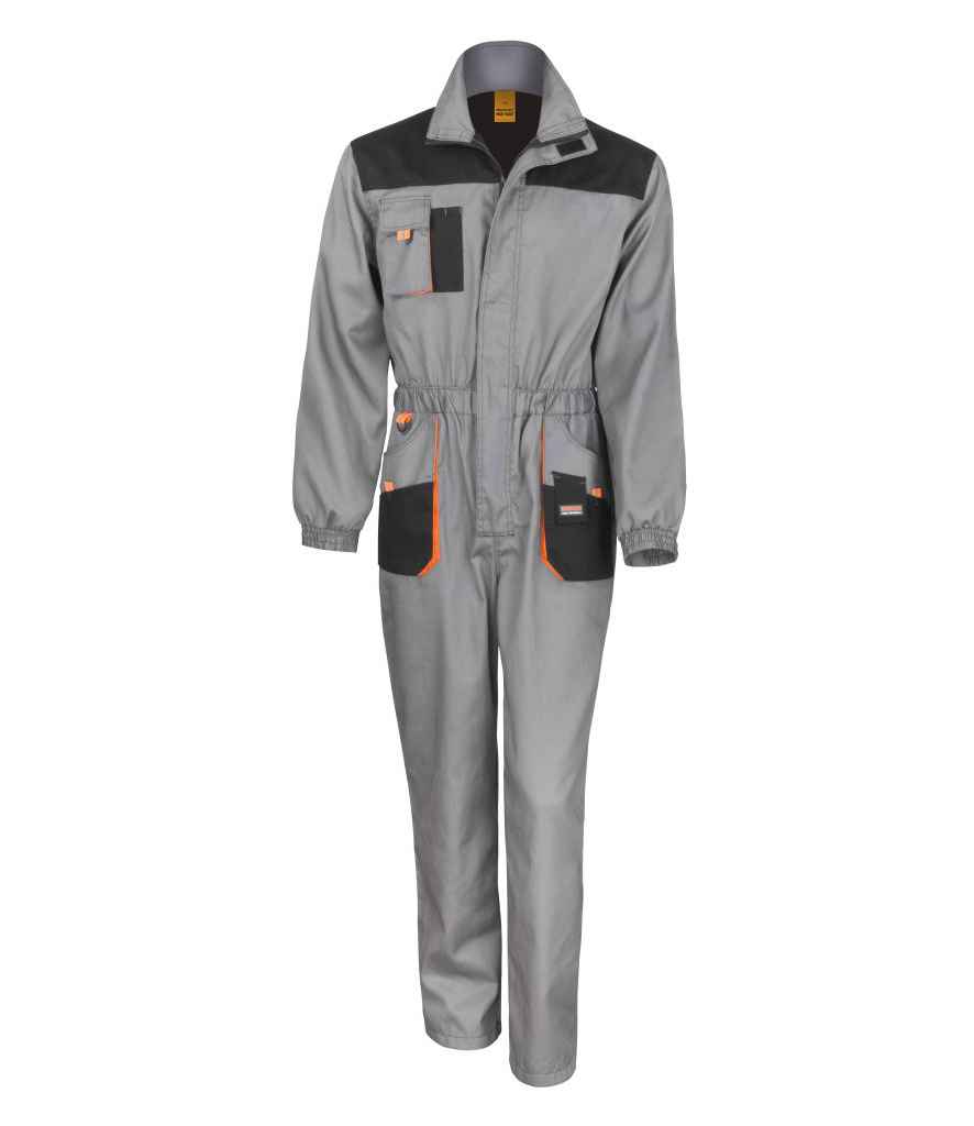 Result Work-Guard Lite Coverall - Grey/Black