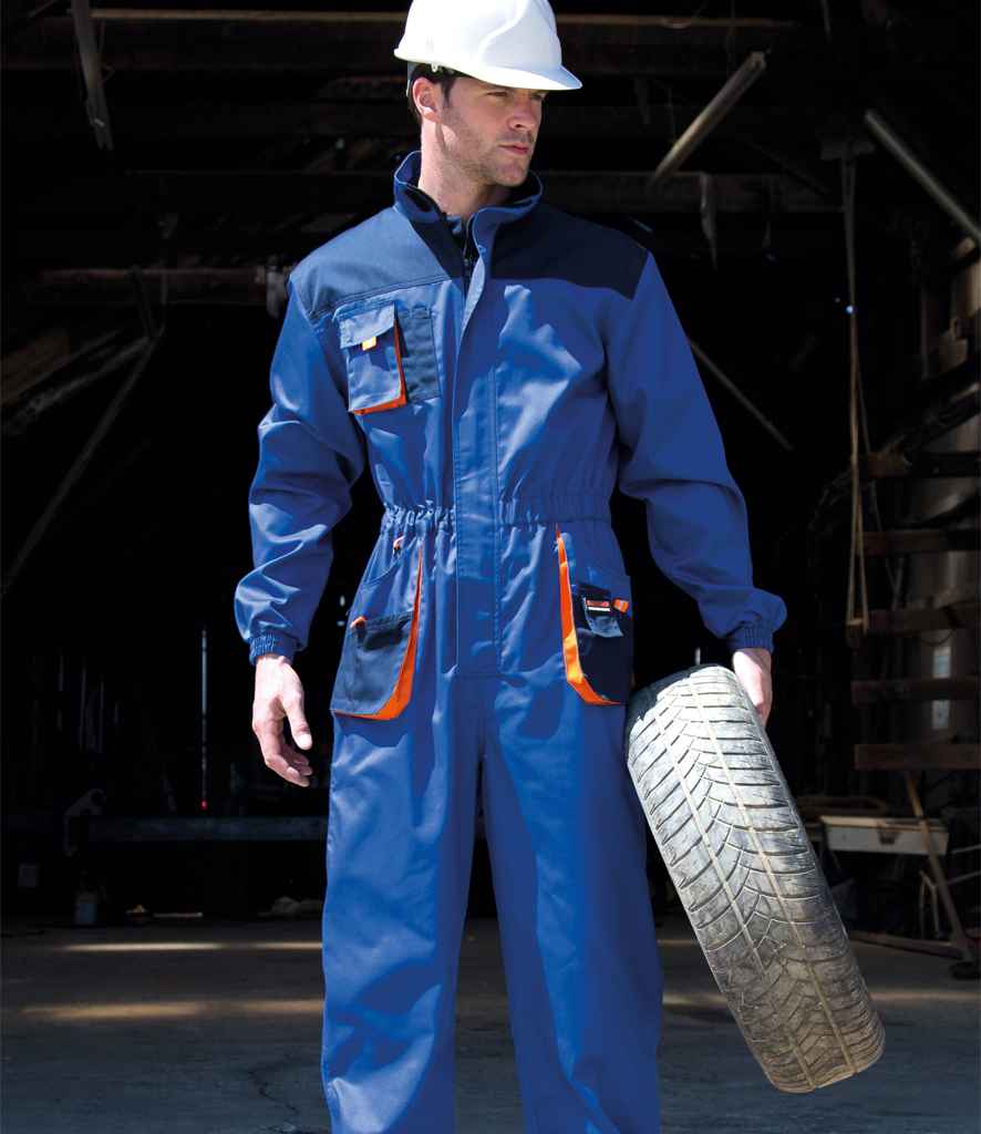 Result Work-Guard Lite Coverall - Royal Blue/Navy