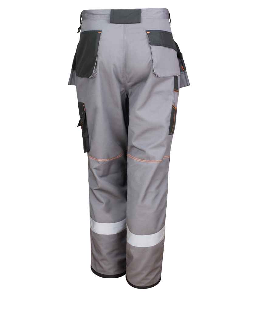 Result Work-Guard X-Over Holster Trousers - Grey/Black
