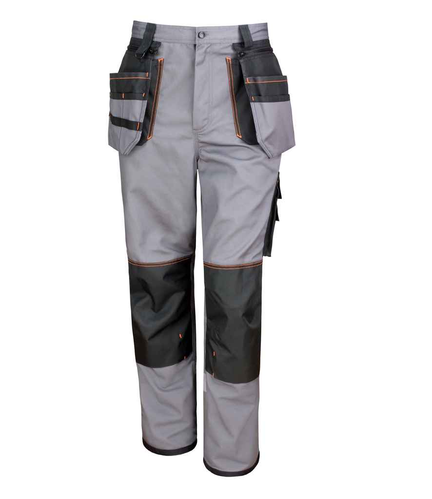 Result Work-Guard X-Over Holster Trousers - Grey/Black