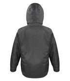 Result Work-Guard Denim Texture Rugged Jacket - Black