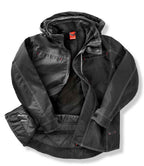 Result Work-Guard Denim Texture Rugged Jacket - Black