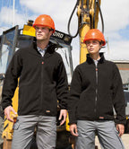 Result Work-Guard Heavy Duty Micro Fleece Jacket - Black