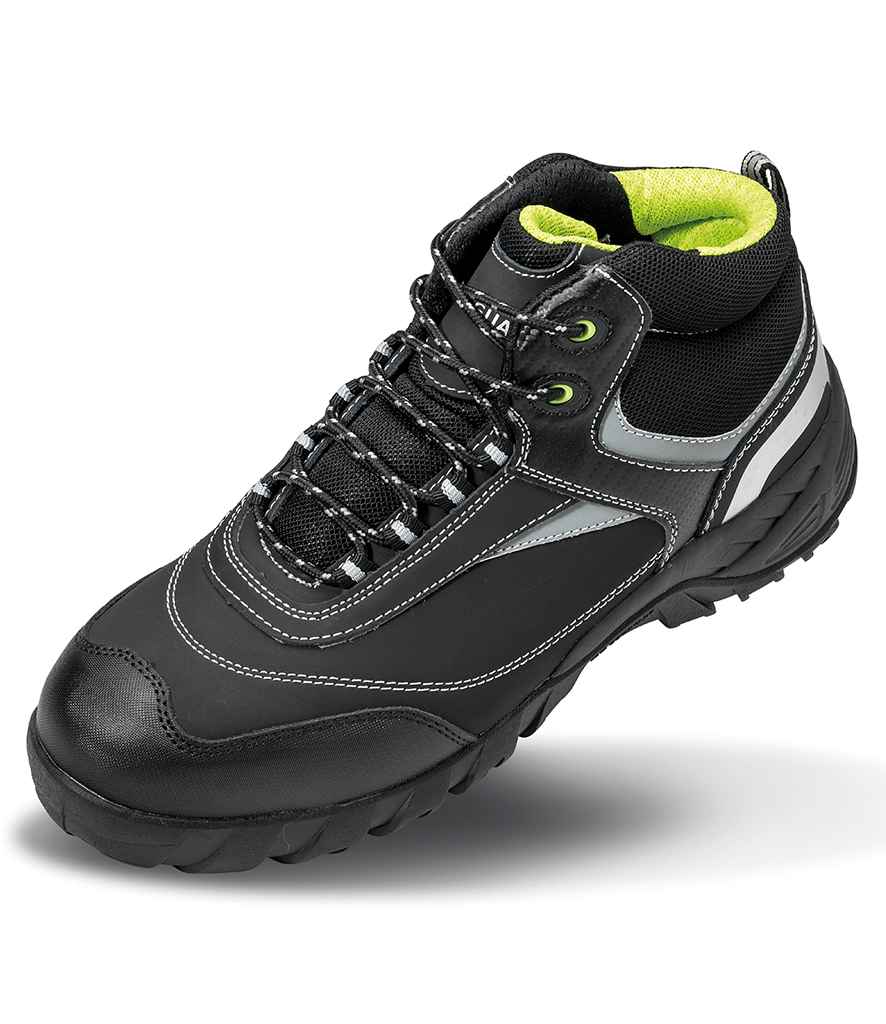 Result Work-Guard Blackwatch S3 SRC Safety Boots - Black/Silver