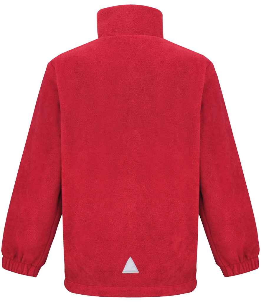 Result Kids/Youths Zip Neck Polartherm™ Fleece - Red