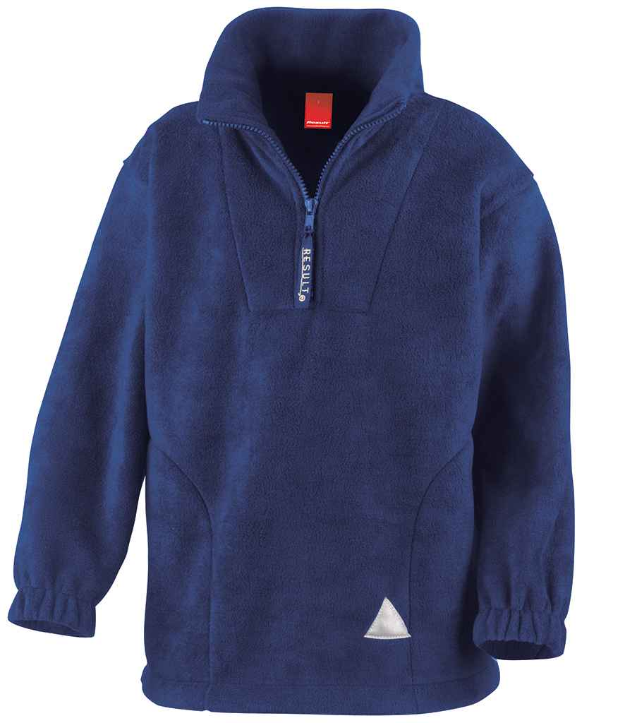 Result Kids/Youths Zip Neck Polartherm™ Fleece - Royal Blue