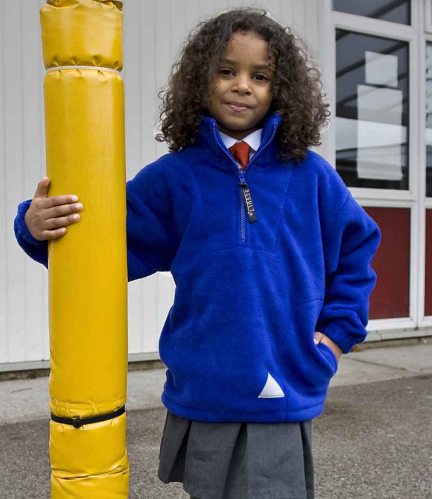 Result Kids/Youths Zip Neck Polartherm™ Fleece - Royal Blue