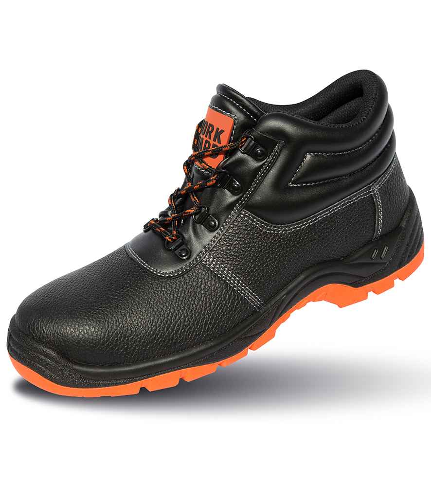 Result Work-Guard Defence S1P SRA Safety Boots - Black/Orange