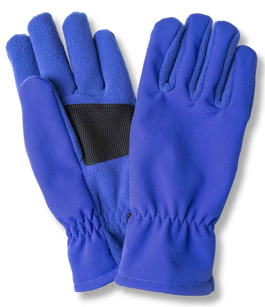 Result Soft Shell Thermal Gloves - Royal Blue