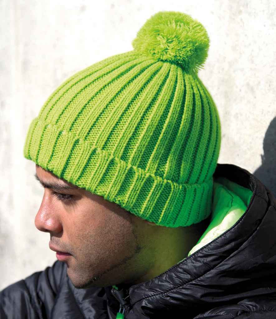 Result HDi Quest Knitted Hat - Lime Green