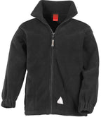 Result Kids/Youths Polartherm™ Fleece Jacket - Black