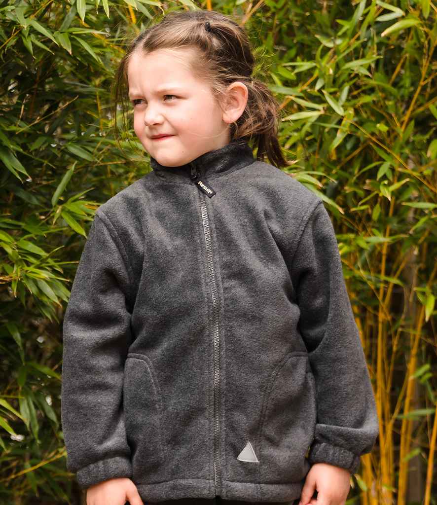 Result Kids/Youths Polartherm™ Fleece Jacket - Black