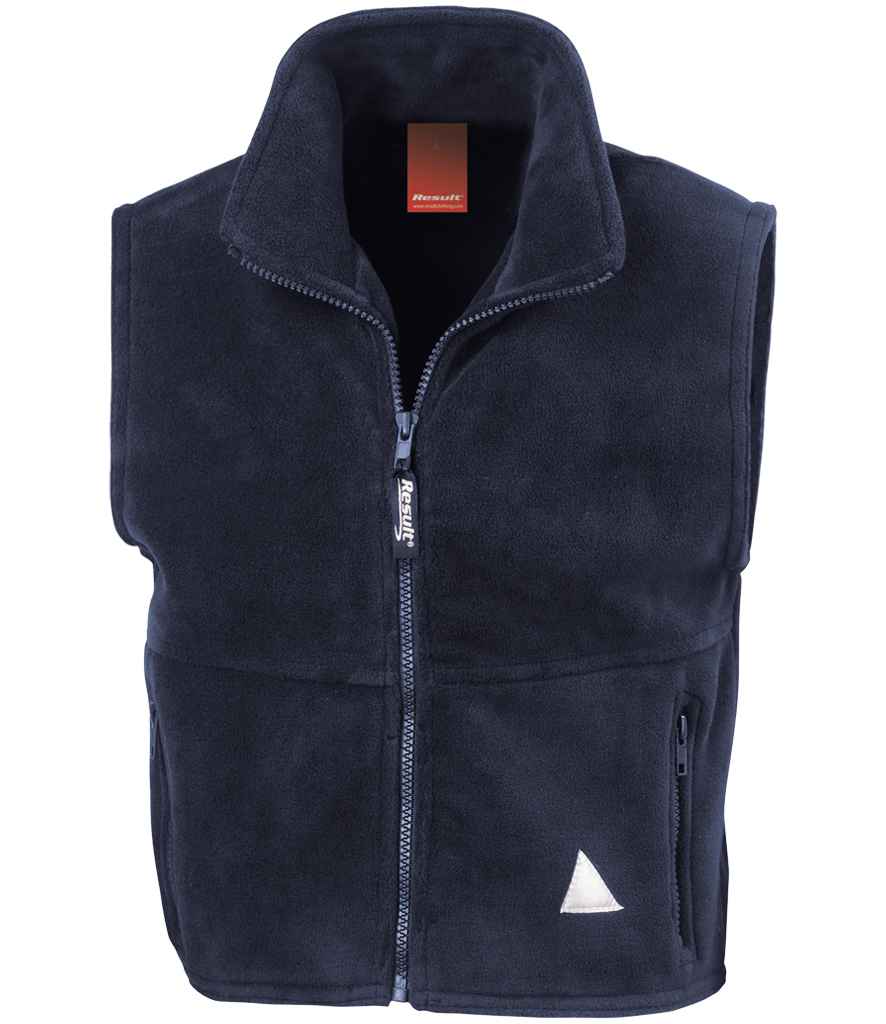 Result Kids/Youths Polartherm™ Fleece Bodywarmer - Navy