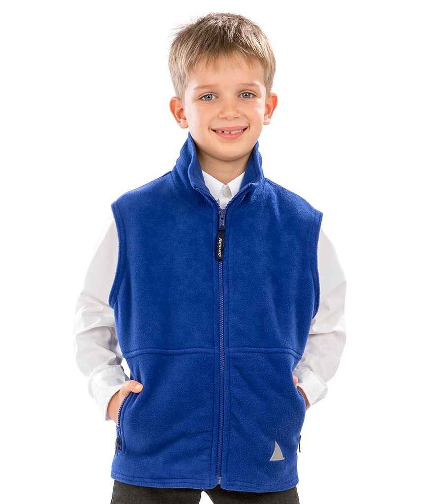 Result Kids/Youths Polartherm™ Fleece Bodywarmer - Royal Blue