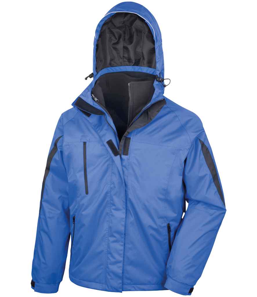Result Journey 3-in-1 Jacket with Soft Shell Inner - Royal Blue/Black