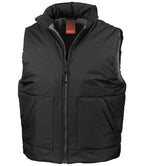 Result Fleece Lined Bodywarmer - Black