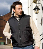 Result Fleece Lined Bodywarmer - Black