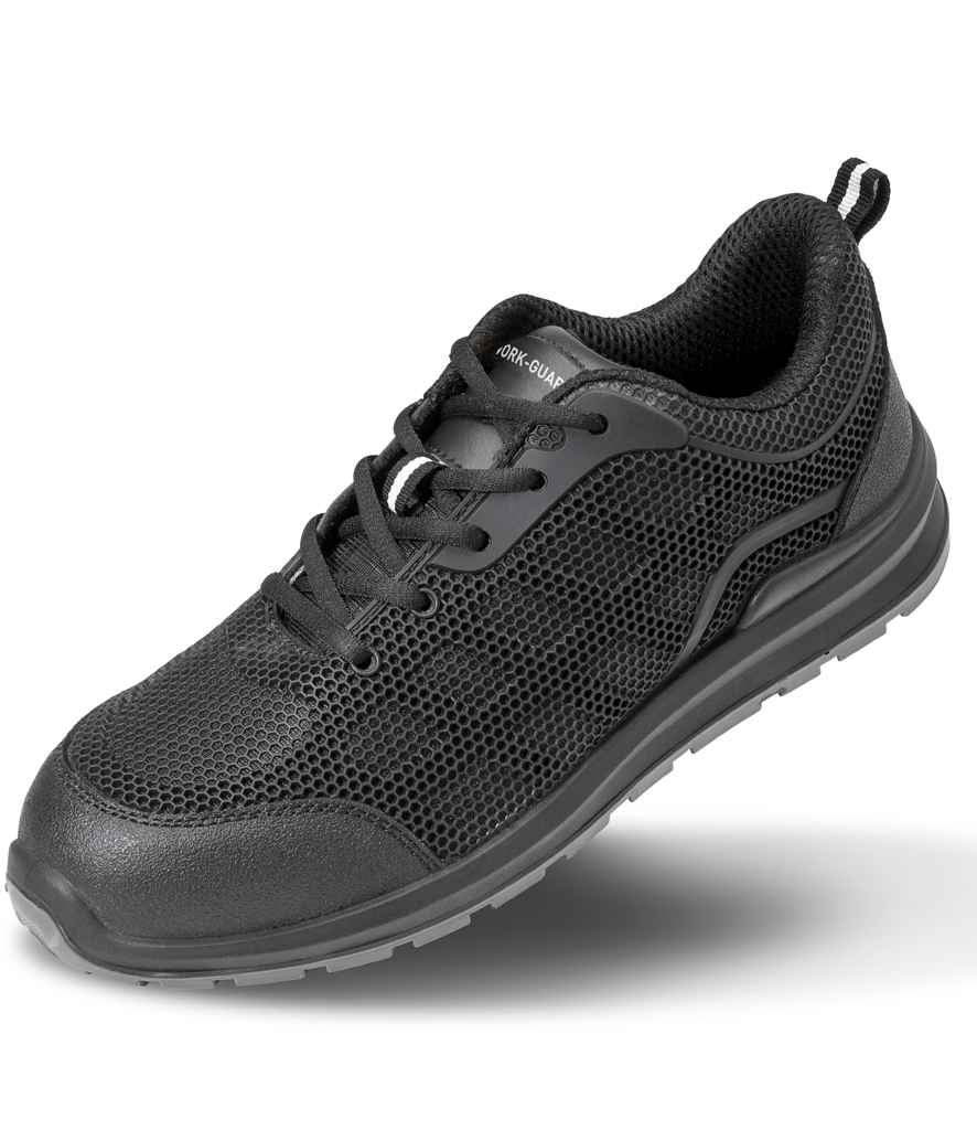 Result Work-Guard All Black Safety Trainers - Black