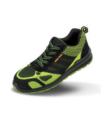 Result Work-Guard Hicks SRA SB Safety Trainers - Neon Green/Black