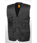 Result Work-Guard Safari Waistcoat - Black