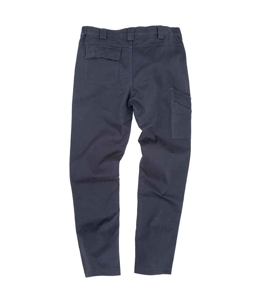 Result Work-Guard Super Stretch Slim Chino Trousers - Navy
