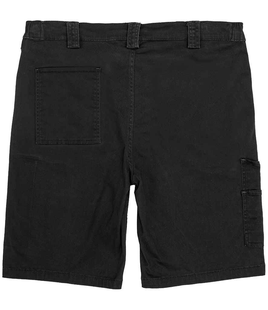 Result Work-Guard Stretch Slim Chino Shorts - Black