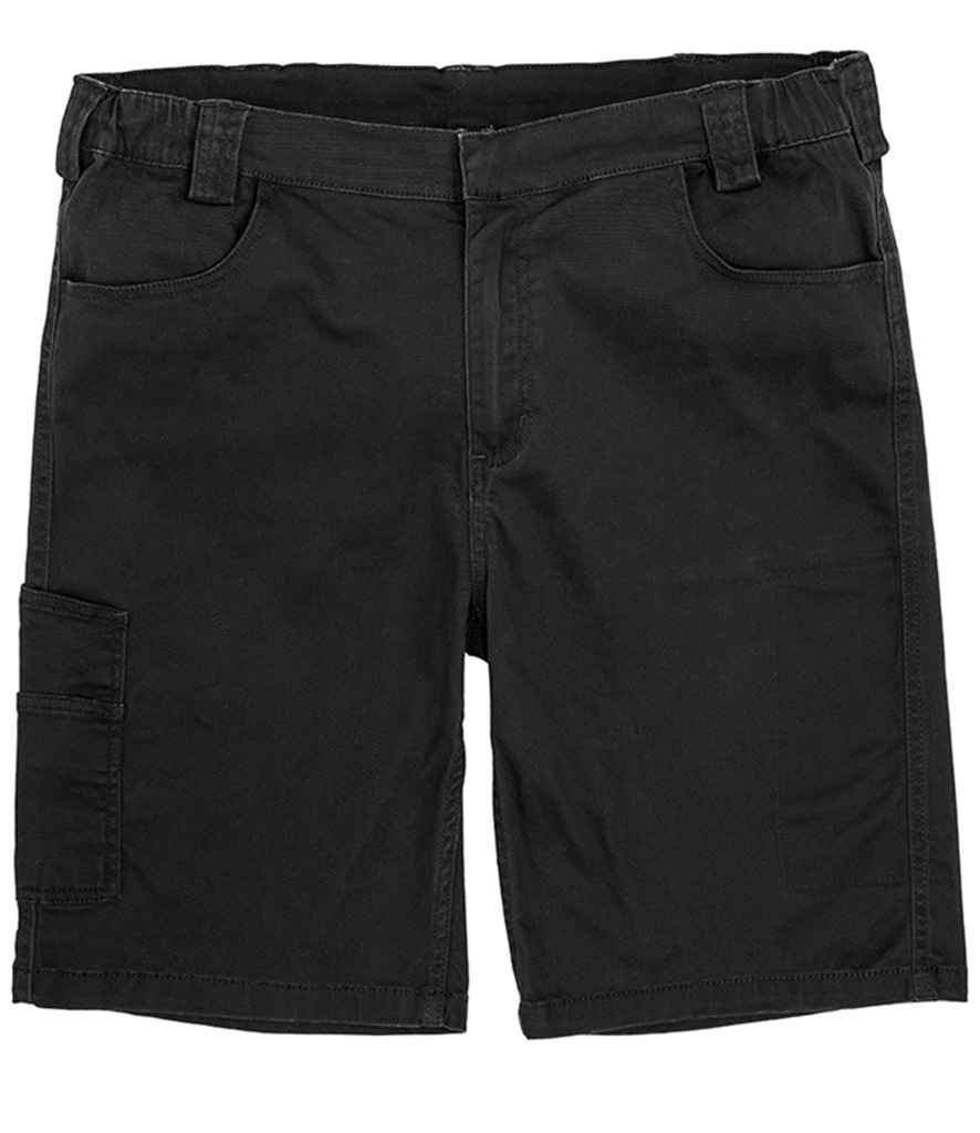 Result Work-Guard Stretch Slim Chino Shorts - Black