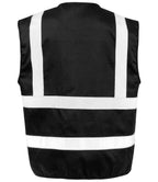 Result Safe-Guard Heavy Duty Poly/Cotton Security Vest - Black