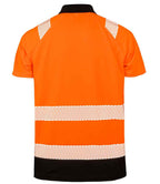 Result Recycled Safety Polo Shirt - Fluorescent Orange