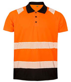 Result Recycled Safety Polo Shirt - Fluorescent Orange